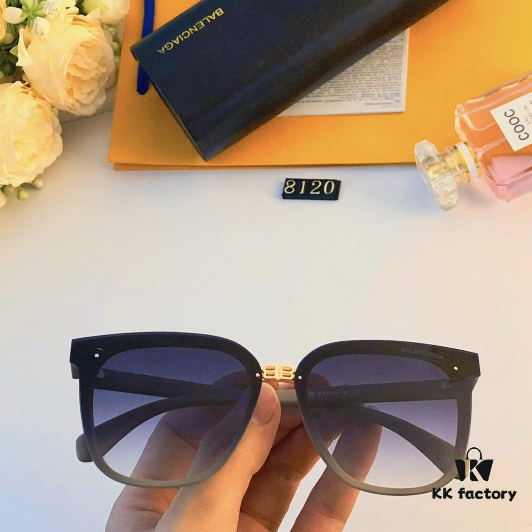 6931adc2ccd8ab3d7afa1f88 BalenCiaga Women's Sunglasses UV Protection Frameless Round Sunglasses Fashionable Vintage Style Chic for Oval Face Slimming Instagram Trendy Streetwear Statement Eyewear
