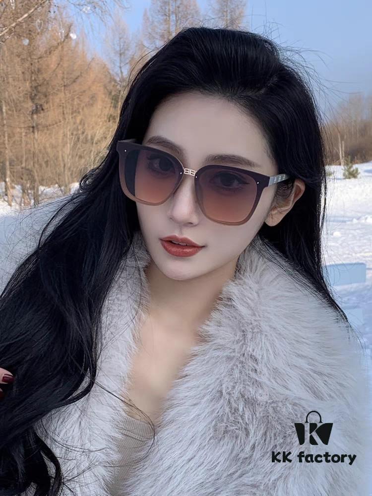 6931adc2ccd8ab3d7afa1f8b Balenciaga Sunglasses for Women, Stylish UV-Protective Frameless Round Sunglasses, Slimming and Trendy, Perfect for Instagram and Street Photography