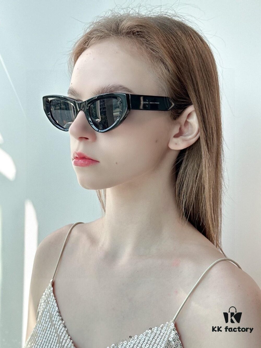6931adc3ccd8ab3d7afa1f95 Balenciaga 2024 New Cat-Eye Sunglasses, Stylish Unisex Polarized UV Protection Shades, Influencer Streetwear Look from Xiaohongshu