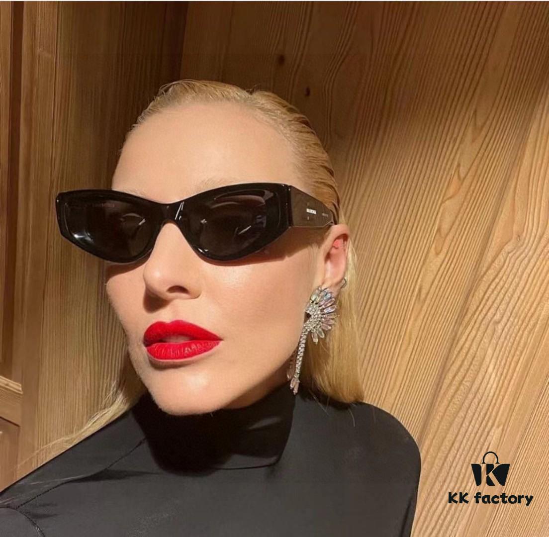 6931adc3ccd8ab3d7afa1f96 Balenciaga 2024 New Cat-Eye Sunglasses, Stylish Unisex Polarized UV Protection Shades, Influencer Streetwear Look from Xiaohongshu