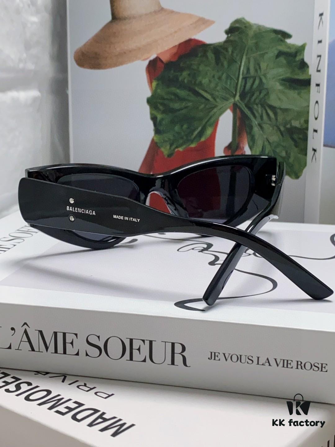 6931adc3ccd8ab3d7afa1f9a Balenciaga 2024 New Cat-Eye Sunglasses, Stylish Unisex Polarized UV Protection Shades, Influencer Streetwear Look from Xiaohongshu