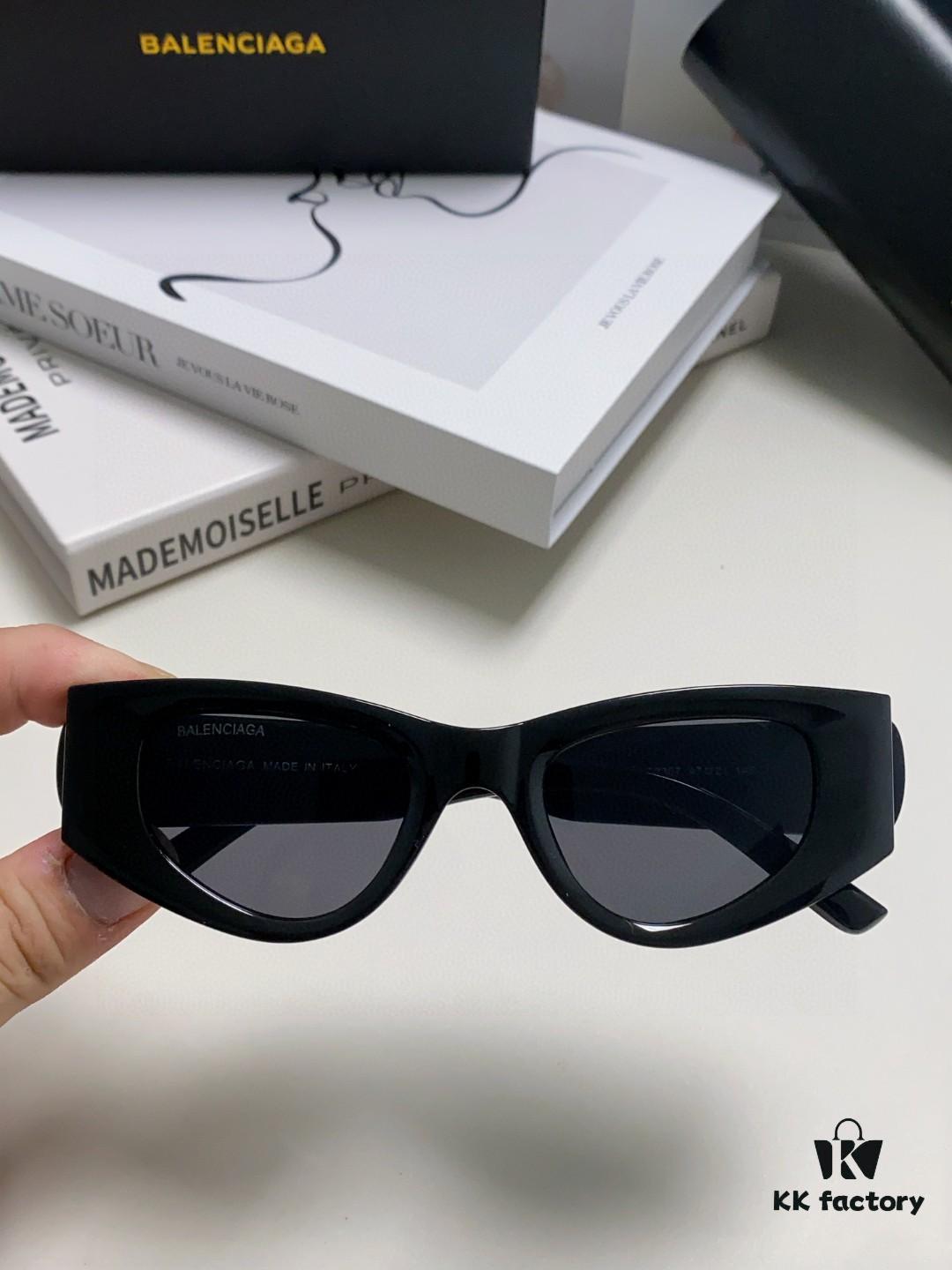 6931adc3ccd8ab3d7afa1f9b Balenciaga 2024 New Cat-Eye Sunglasses, Stylish Unisex Polarized UV Protection Shades, Influencer Streetwear Look from Xiaohongshu