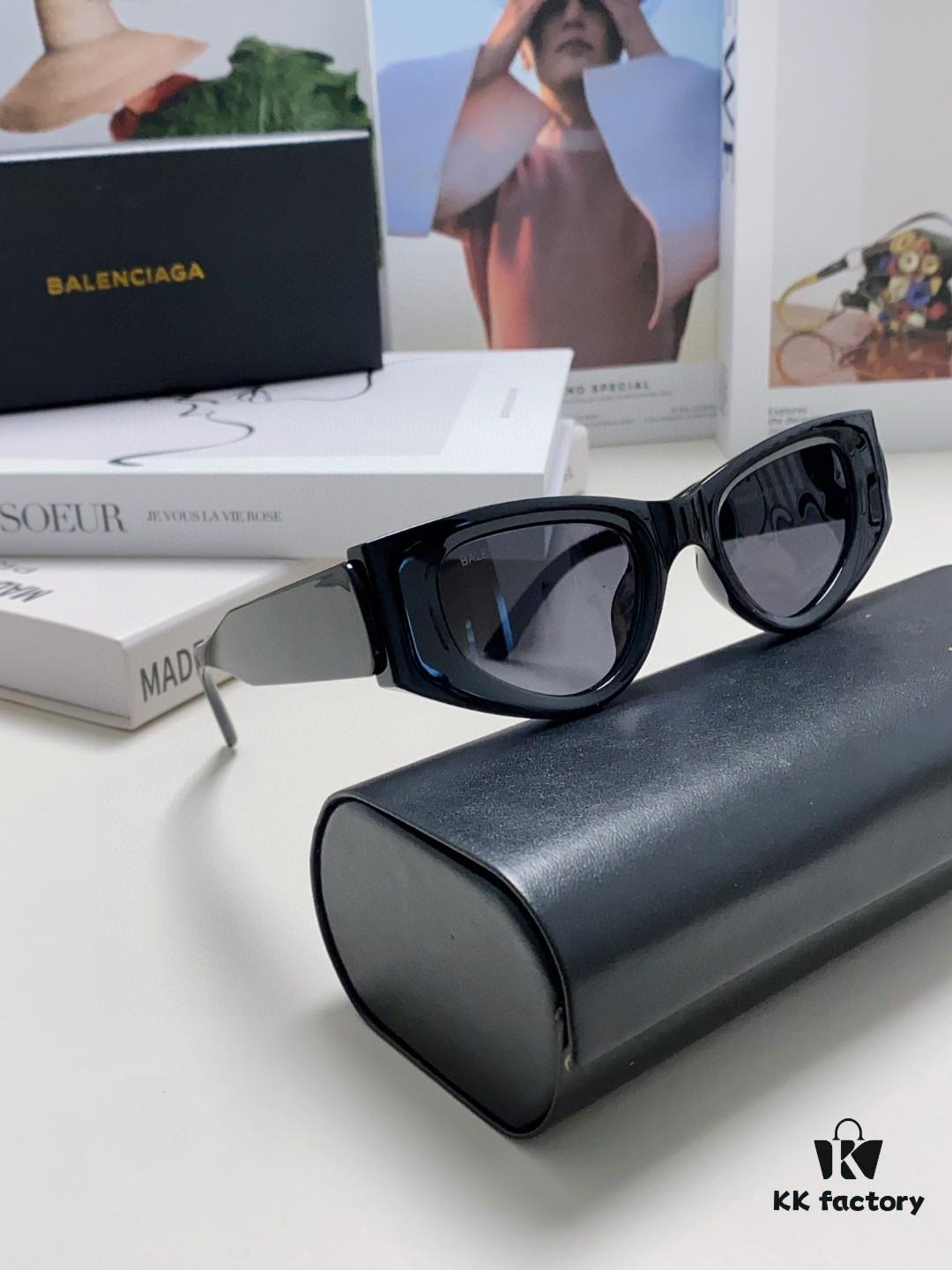 6931adc4ccd8ab3d7afa1f9f Balenciaga 2024 New Cat-Eye Sunglasses, Stylish Unisex Polarized UV Protection Shades, Influencer Streetwear Look from Xiaohongshu