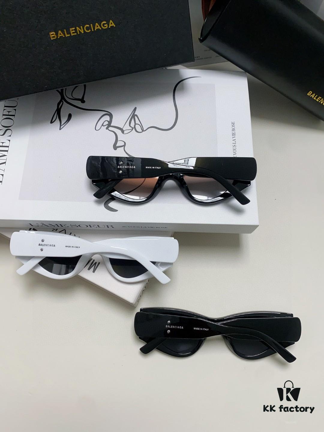 6931adc4ccd8ab3d7afa1fa0 Balenciaga 2024 New Cat-Eye Sunglasses, Stylish Unisex Polarized UV Protection Shades, Influencer Streetwear Look from Xiaohongshu