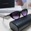 BALENCIAGA Balenciaga Latest Unique Frame Design Instantly Adorable Minimalist Small Frame High-Quality Eyewear Sunglasses