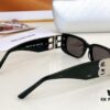 6931adc5ccd8ab3d7afa1fb3 Balenciaga Original Large Logo BB0096S Black Silver Crystal Limited Edition Sunglasses