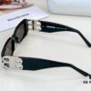 6931adc5ccd8ab3d7afa1fb7 Balenciaga Original Large Logo BB0096S Black Silver Crystal Limited Edition Sunglasses