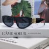6931adc8ccd8ab3d7afa1fd6 Balenciaga Black Sunglasses Double B Streetwear Style Women's Summer Sun Glasses Ins 2024 New Arrival Hip-Hop Retro Fashion High-End UV Protection Eyewear