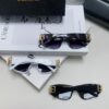 6931adc8ccd8ab3d7afa1fde Balenciaga Black Sunglasses Double B Streetwear Style Women's Summer Sun Glasses Ins 2024 New Arrival Hip-Hop Retro Fashion High-End UV Protection Eyewear