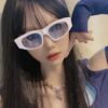 6931adc9ccd8ab3d7afa1fe0 Balenciaga Black Sunglasses Double B Streetwear Style Women's Summer Sun Glasses Ins 2024 New Hip-Hop Retro Fashion High-End UV Protection Sunglasses