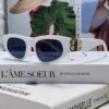 6931adc9ccd8ab3d7afa1fe2 Balenciaga Black Sunglasses Double B Streetwear Style Women's Summer Sun Glasses Ins 2024 New Hip-Hop Retro Fashion High-End UV Protection Sunglasses