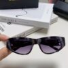 6931adcaccd8ab3d7afa1fee Balenciaga Black Sunglasses Double B Streetwear Women's Summer Sunglasses Ins 2024 New Hip-Hop Retro Fashion High-End UV Protection Eyewear