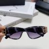 6931adcaccd8ab3d7afa1fef Balenciaga Black Sunglasses Double B Streetwear Women's Summer Sunglasses Ins 2024 New Hip-Hop Retro Fashion High-End UV Protection Eyewear