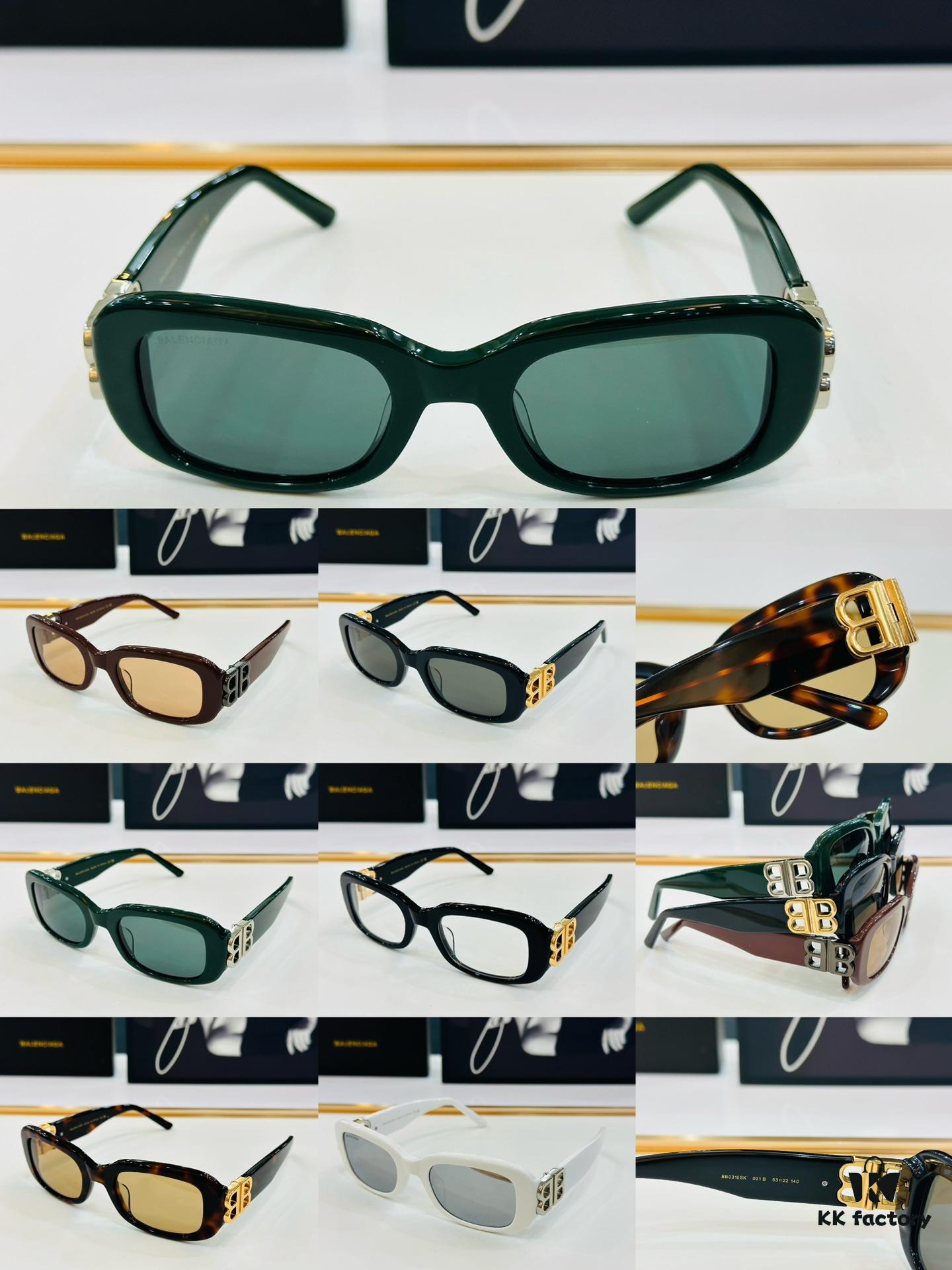 6931adcbccd8ab3d7afa2005 BALENCIAGA Balenciaga Latest Unique Design That Captivates at First Sight BB0310SK Size: 53□22-140 Premium Quality Sunglasses