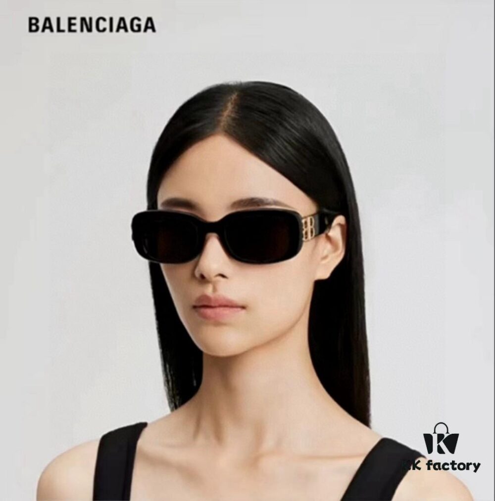6931adccccd8ab3d7afa2006 Balenciaga 2024 New Arrival Women's Fashion Classic BB Narrow-Frame Sunglasses BB0310SK