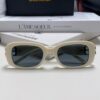 6931adcdccd8ab3d7afa201c Balenciaga 2024 New Arrival Women's Fashion Classic BB Narrow-Frame Sunglasses BB0310SK Eyewear