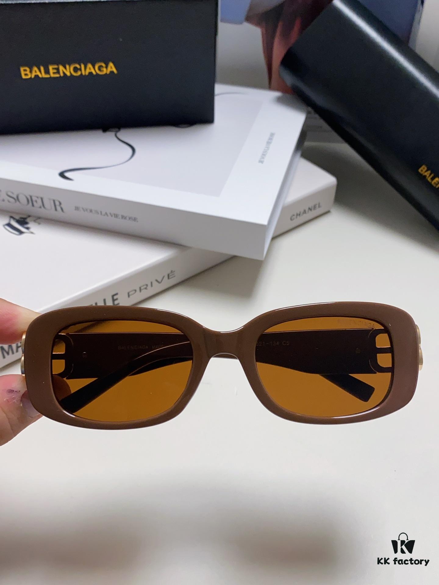 6931adceccd8ab3d7afa2023 Balenciaga 2024 New Arrival Women's Fashion Classic BB Narrow-Frame Sunglasses BB0310SK Eyewear