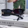 6931adcfccd8ab3d7afa2036 Balenciaga Black Square Frame BB Logo Sunglasses for Women, Stylish and Slimming UV-Protective Sun Glasses, Trendy Must-Have Fashion Accessory