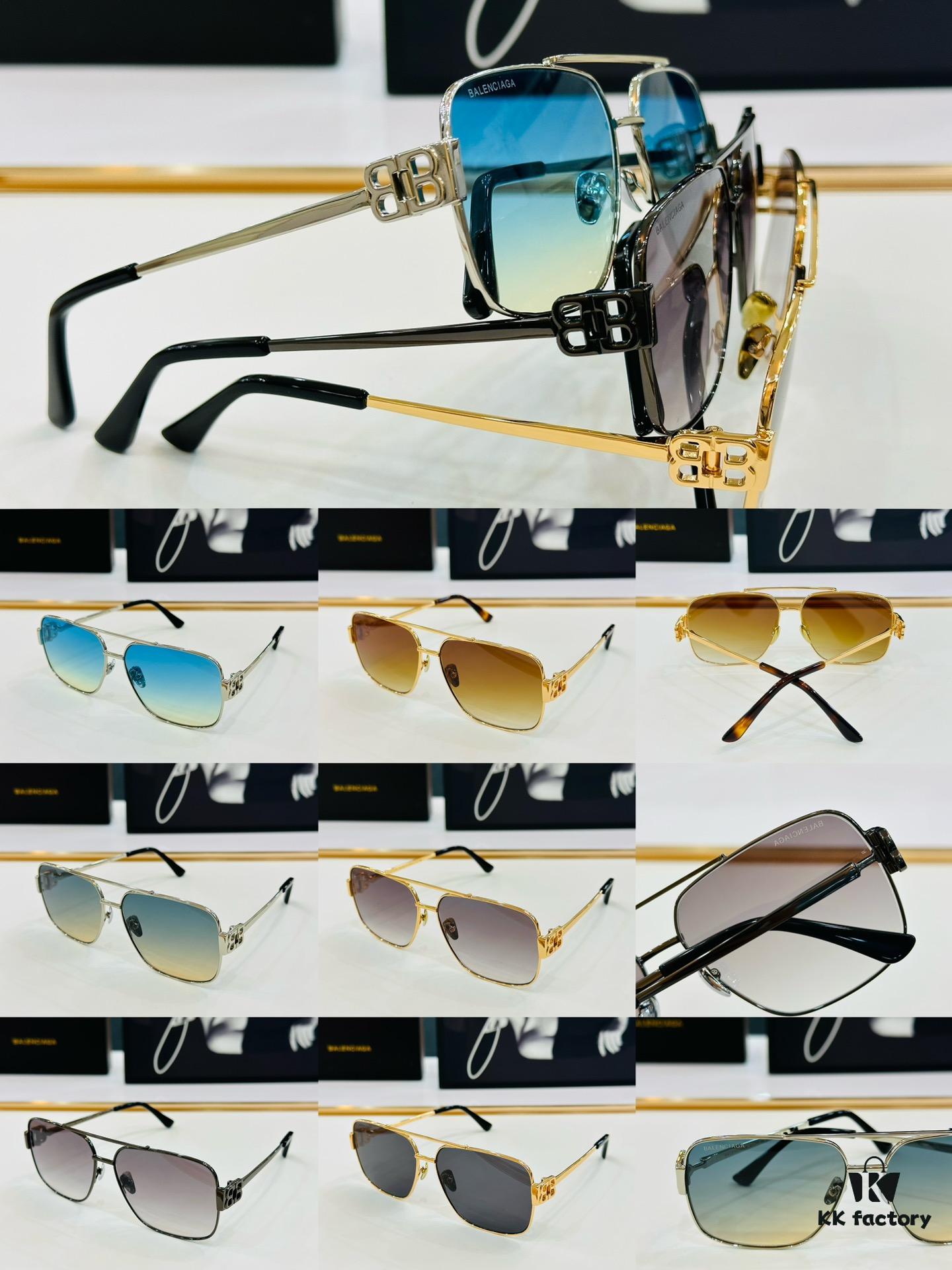 6931add0ccd8ab3d7afa2045 BALENCIAGA Balenciaga Latest Unique Design That You'll Fall in Love With at First Sight BB04001 Size: 61□14-143 XL Premium Quality Eyeglasses Sunglasses