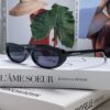 6931add2ccd8ab3d7afa2058 Balenciaga Retro Small Oval Sunglasses for Men, Minimalist Fashionable Unisex Eyewear, Trendy Narrow Frame Sun Glasses That Flatter the Face