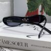 6931add2ccd8ab3d7afa205a Balenciaga Retro Small Oval Sunglasses for Men, Minimalist Fashionable Unisex Eyewear, Trendy Narrow Frame Sun Glasses That Flatter the Face
