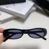 6931add2ccd8ab3d7afa205b Balenciaga Retro Small Oval Sunglasses for Men, Minimalist Fashionable Unisex Eyewear, Trendy Narrow Frame Sun Glasses That Flatter the Face