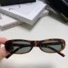 6931add2ccd8ab3d7afa2065 Balenciaga Retro Small Oval Sunglasses for Men and Women, Minimalist Fashion Narrow Frame Sunglasses, Stylish and Face-Framing UV Protection Eyewear