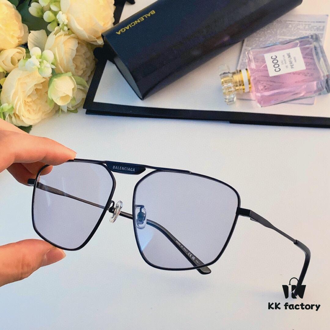 6931add6ccd8ab3d7afa2093 Balenciaga New Trendy Retro Metal Black Frame Stylish Fashion Sunglasses
