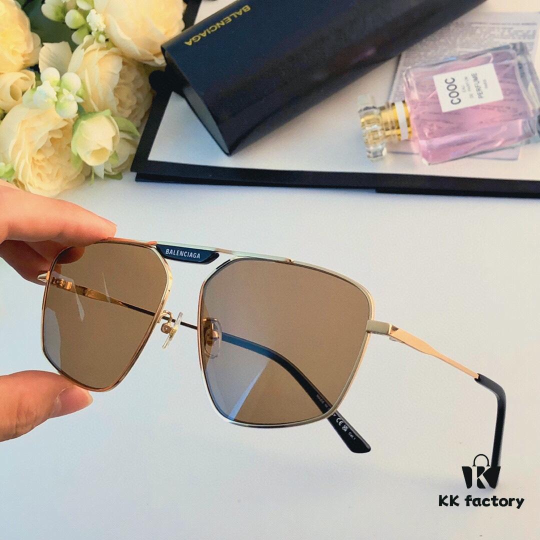 6931add6ccd8ab3d7afa2096 Balenciaga New Trendy Retro Metal Black Frame Stylish Fashion Sunglasses