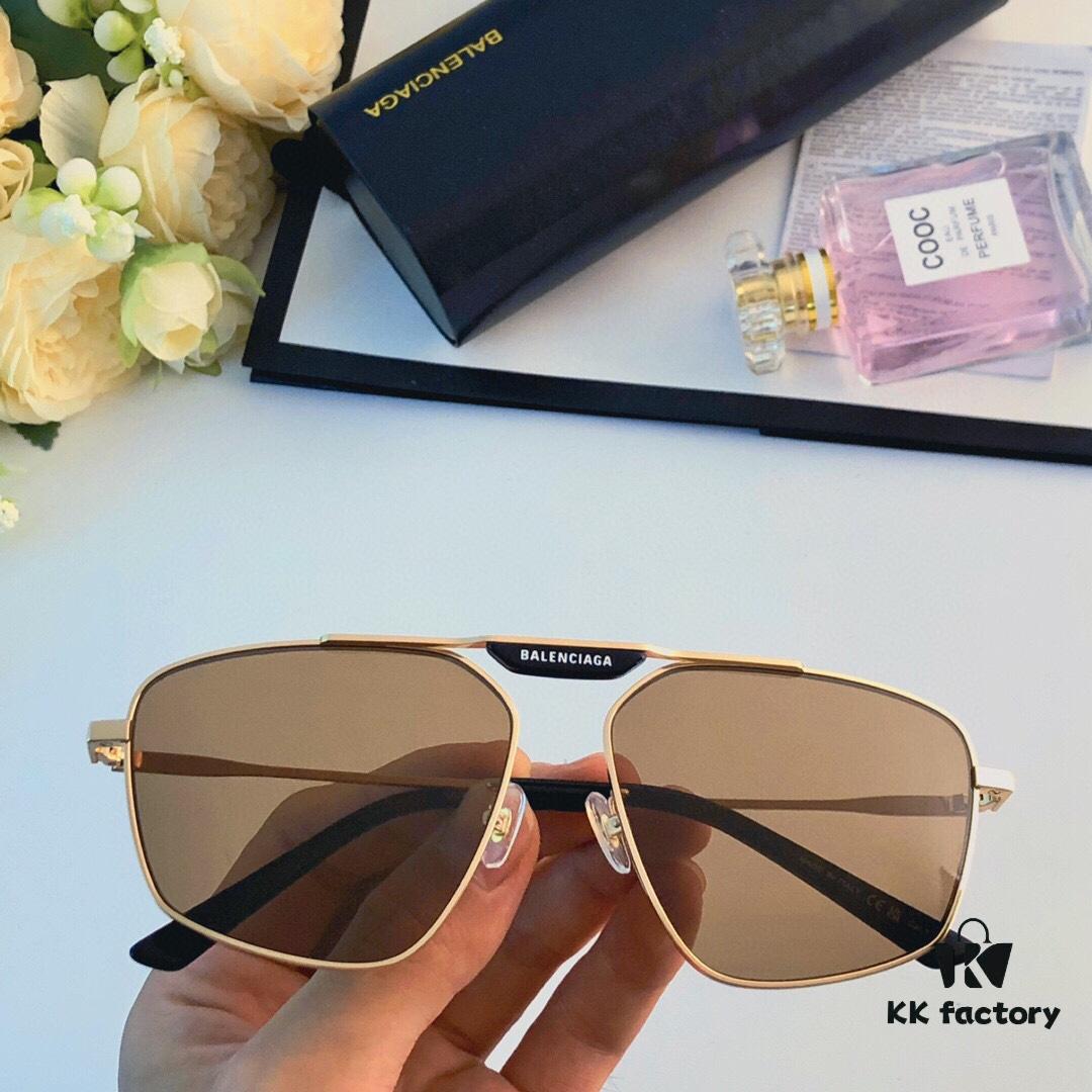 6931add6ccd8ab3d7afa2097 Balenciaga New Trendy Retro Metal Black Frame Stylish Fashion Sunglasses