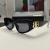 6931addaccd8ab3d7afa20c8 Balenciaga Black Sunglasses Double B Streetwear Women's Summer Sun Glasses Ins 2024 New Hip-Hop Retro Fashion High-End UV Protection Sunglasses