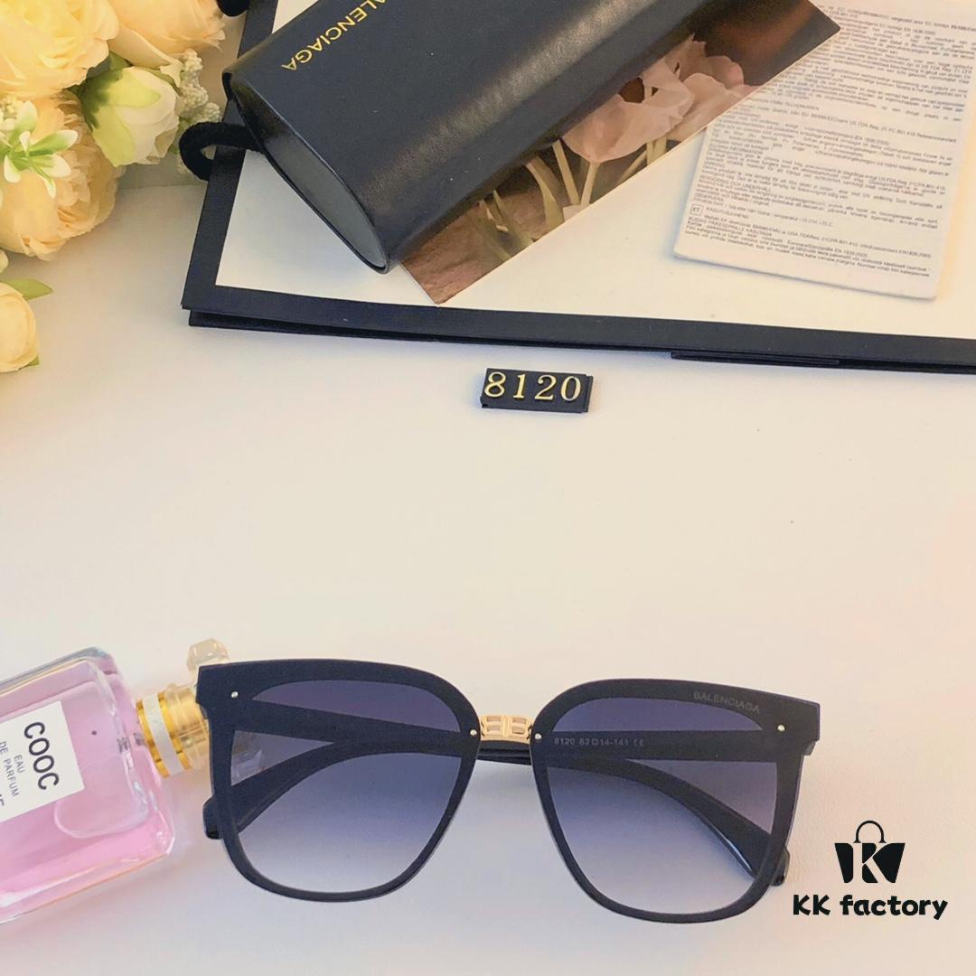 6931addcccd8ab3d7afa20e3 BalenCiaga Women's Sunglasses, Frameless Round UV-Protective Sunglasses, Slimming Fashionable Ins Trendy Streetwear Eyewear for Stylish Look