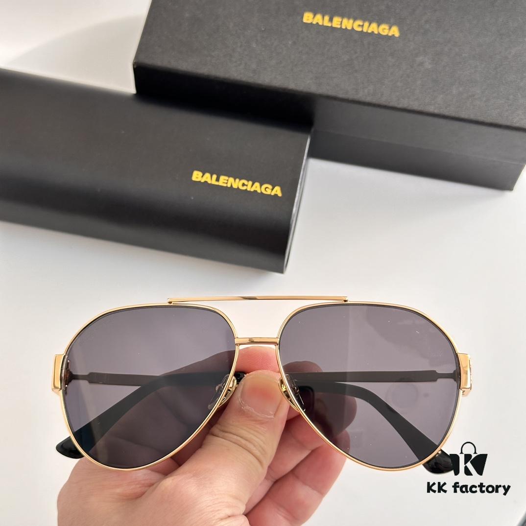 6931addcccd8ab3d7afa20e8 BALENCIAGA BB04002 Sunglasses, Size 61-13-143