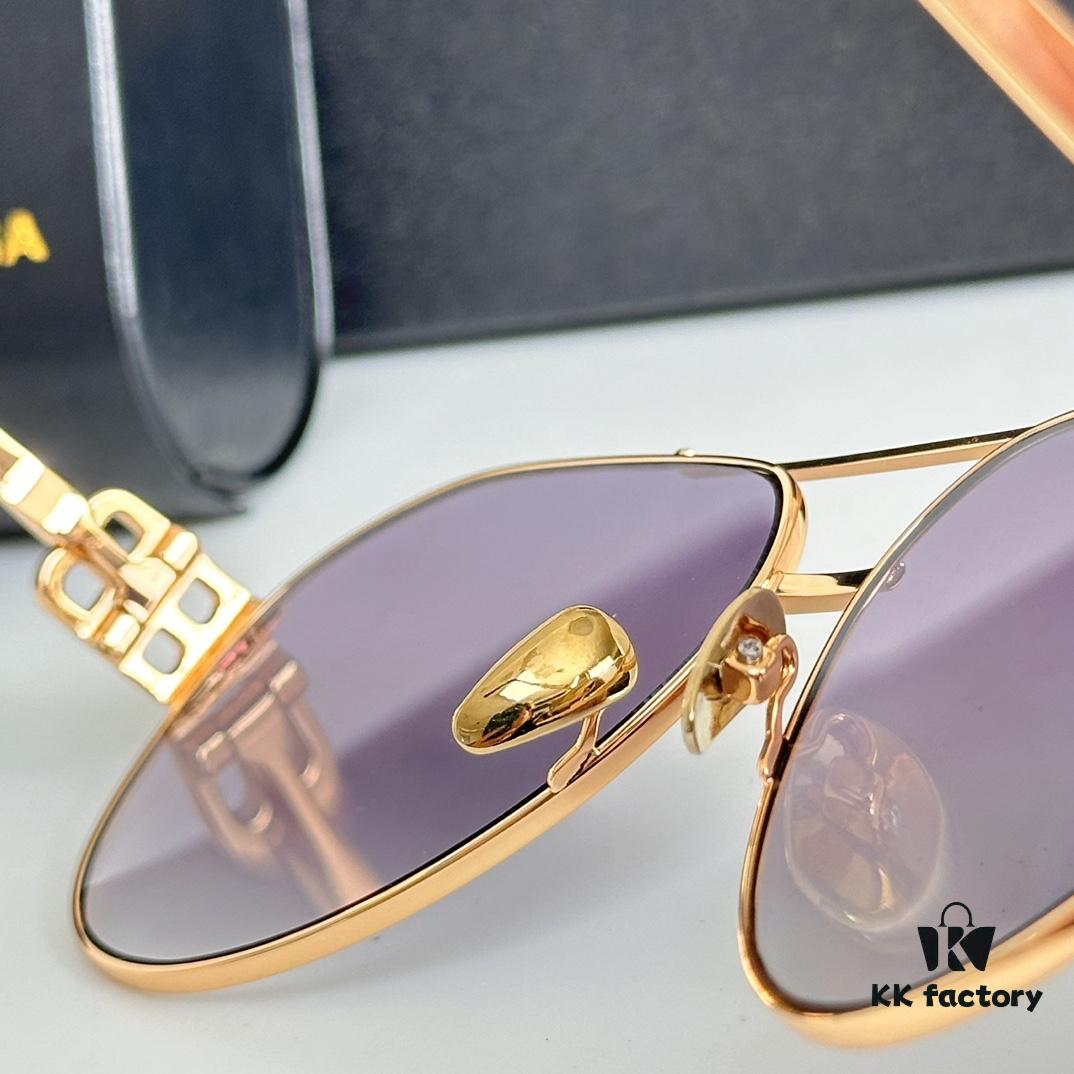 6931addcccd8ab3d7afa20eb BALENCIAGA BB04002 Sunglasses, Size 61-13-143