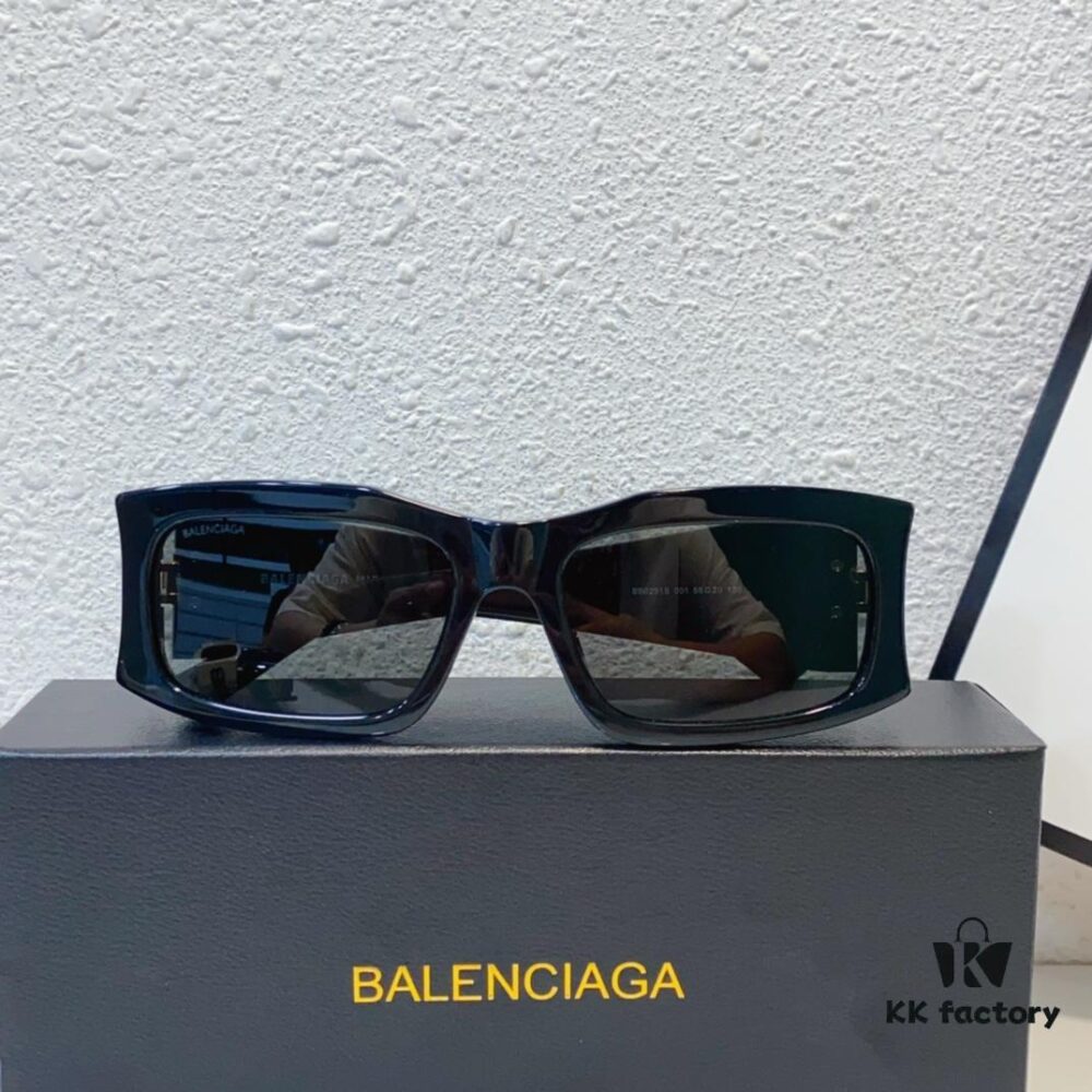 6931adddccd8ab3d7afa20f7 High-end! Official Website New Arrival Synchronization BALENCIAGA Balenciaga Signature Double BB Matte Logo Temples Oversized Frame Minimalist Stylish and Face-Contouring