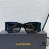 6931adddccd8ab3d7afa20f7 High-end! Official Website New Arrival Synchronization BALENCIAGA Balenciaga Signature Double BB Matte Logo Temples Oversized Frame Minimalist Stylish and Face-Contouring