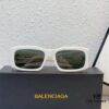 6931adddccd8ab3d7afa20f8 High-end! Official Website New Arrival Synchronization BALENCIAGA Balenciaga Signature Double BB Matte Logo Temples Oversized Frame Minimalist Stylish and Face-Contouring