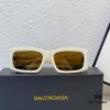 6931adddccd8ab3d7afa20fb High-end! Official Website New Arrival Synchronization BALENCIAGA Balenciaga Signature Double BB Matte Logo Temples Oversized Frame Minimalist Stylish and Face-Contouring
