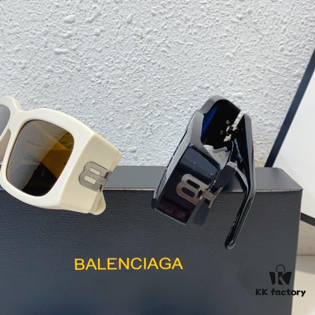 6931adddccd8ab3d7afa20fd High-end! Official Website New Arrival Synchronization BALENCIAGA Balenciaga Signature Double BB Matte Logo Temples Oversized Frame Minimalist Stylish and Face-Contouring