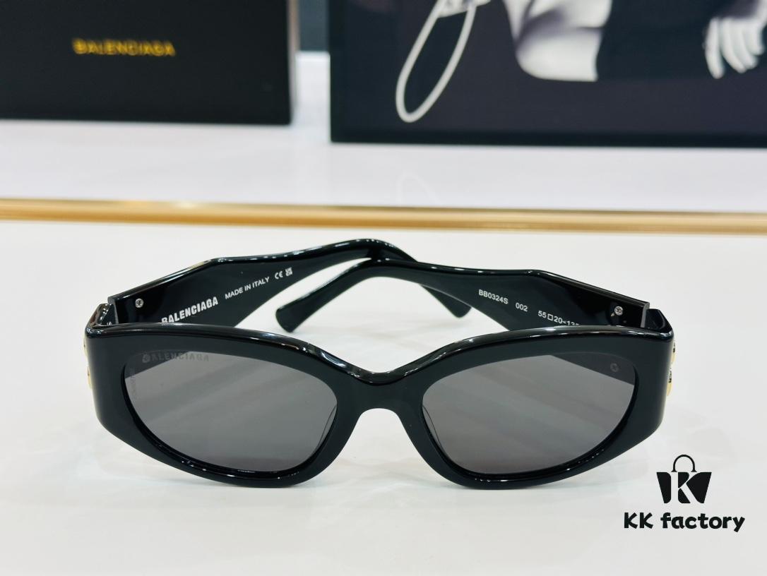 6931ade4ccd8ab3d7afa214e BALENCIAGA BB0324S Sunglasses, Size 55-20-130, Unique and Stylish Design, Highly Versatile Fashion Eyewear