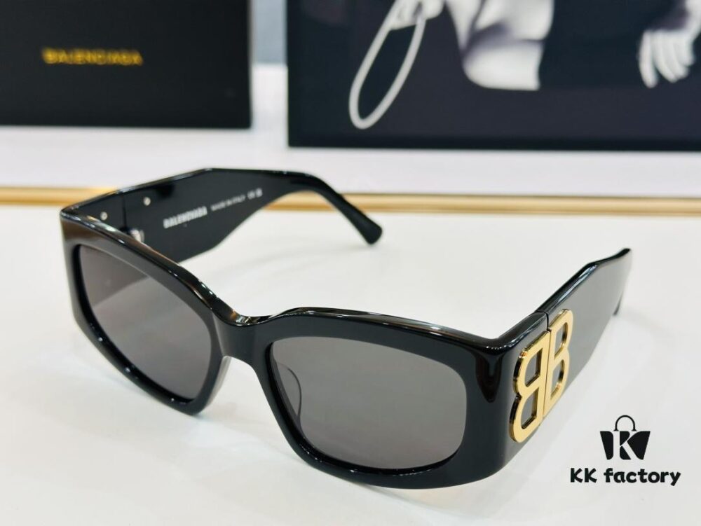 6931adedccd8ab3d7afa21c6 BALENCIAGA BB0321S Size 57□18-130 Stylish Unisex Sunglasses with Unique Frame Design