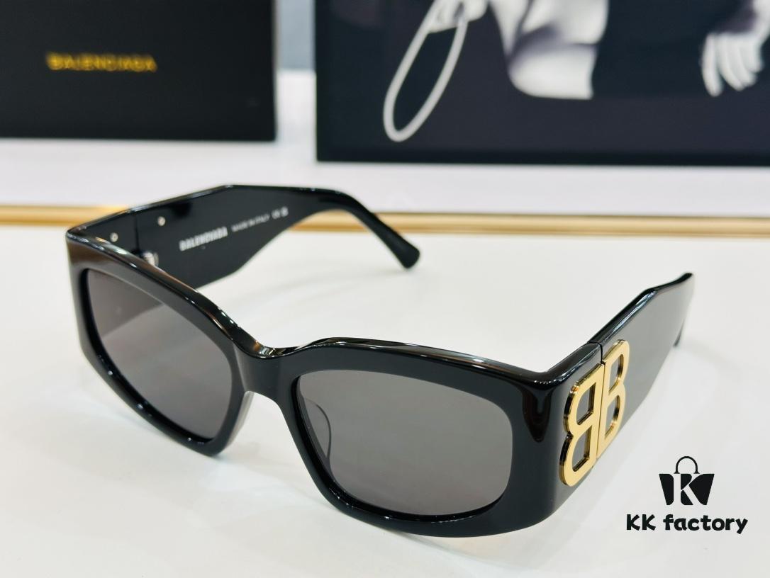 6931adedccd8ab3d7afa21c6 BALENCIAGA BB0321S Size 57□18-130 Stylish Unisex Sunglasses with Unique Frame Design