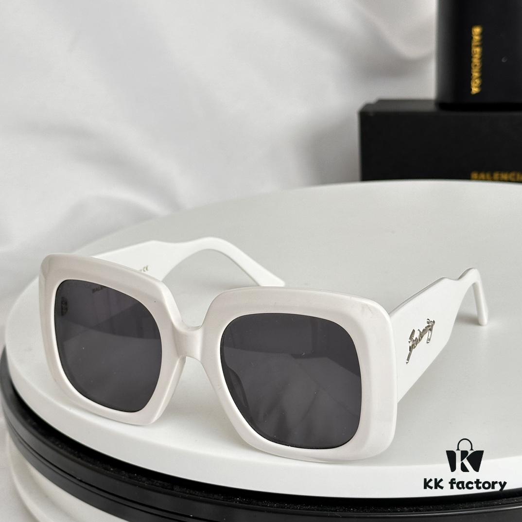 6931adf0ccd8ab3d7afa21ed 2022 Spring New Arrival – BALENCIAGA BB0119 Balenciaga Square Sunglasses with Full-Logo Temple Design