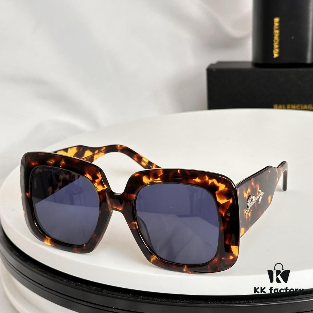 6931adf0ccd8ab3d7afa21ee 2022 Spring New Arrival – BALENCIAGA BB0119 Balenciaga Square Sunglasses with Full-Logo Temple Design