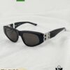 6931adf1ccd8ab3d7afa21fb Diamond-Encrusted Balenciaga BB0095S Triangular Acetate Sunglasses, Same Style as Zhao Zhaoyi's Official Website