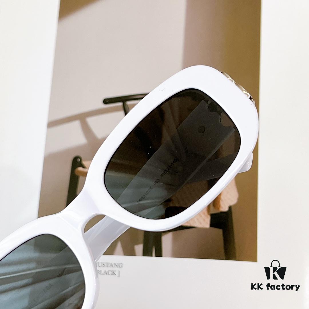 BALENCIAGA BB0310SK White Sunglasses