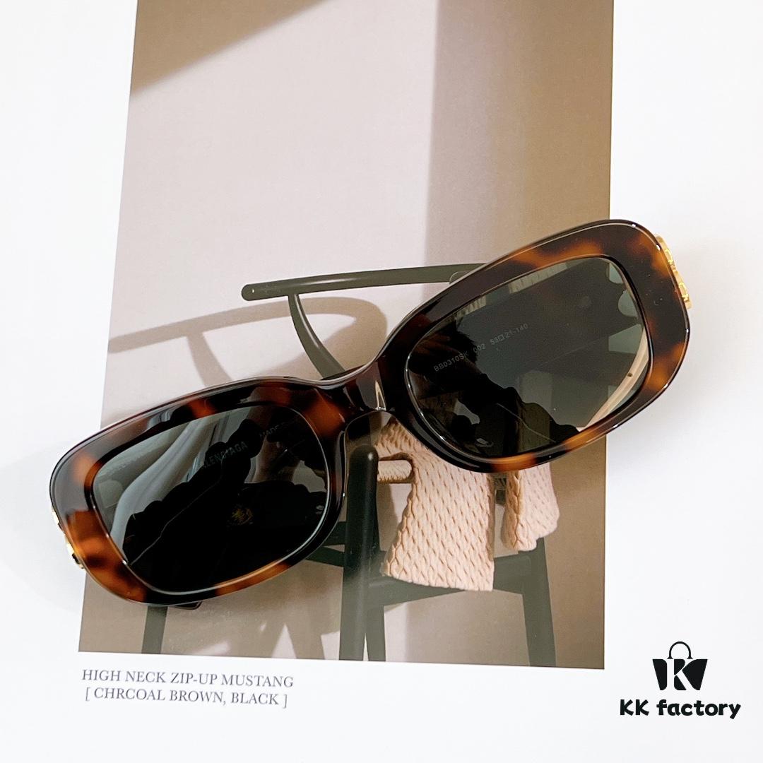 BALENCIAGA BB0310SK Tortoiseshell Sunglasses