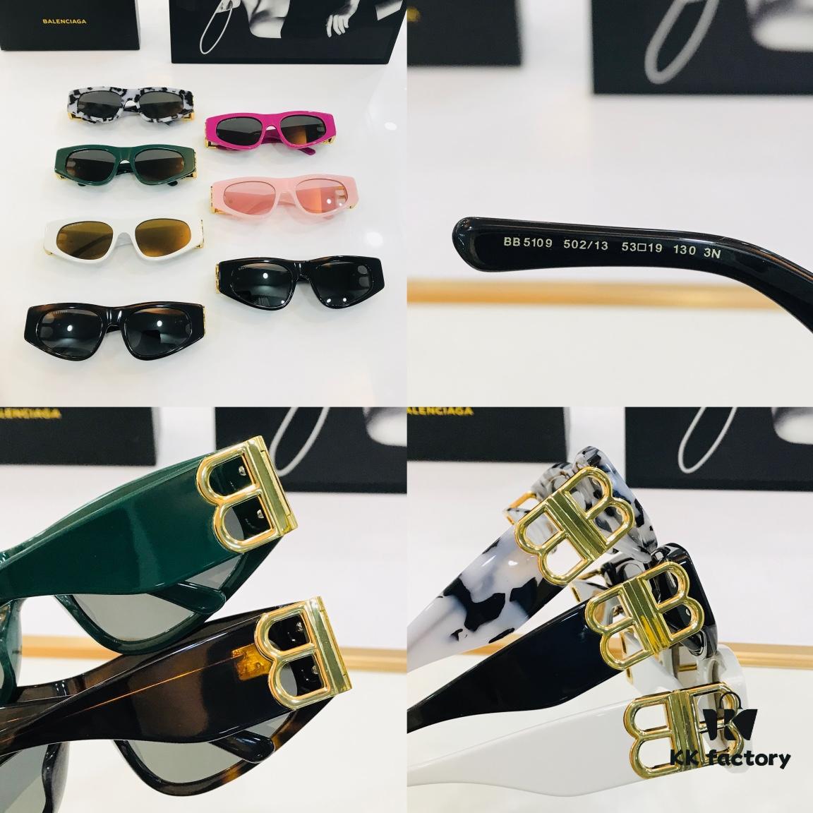 6931adfeccd8ab3d7afa22ba 140 BALENCIAGA Balenciaga Latest Unique Design That Captivates at First Sight BB5109 Size: 53□19-130
