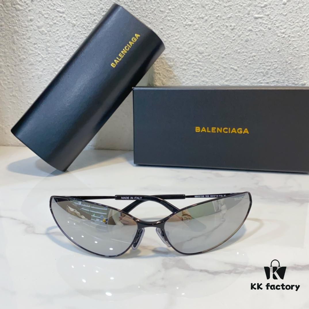 6931ae00ccd8ab3d7afa22cf 160 Balenciaga BB0315S 63-14-140 High-End Original BB Nose Pad Sunglasses