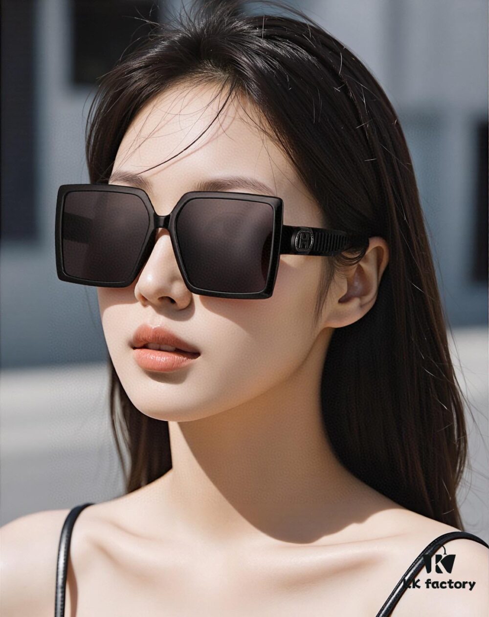 6931ae03ccd8ab3d7afa2303 HERMES Spring 2025 New Arrival Original Luxury Square Sunglasses - High-Quality Authentic Design